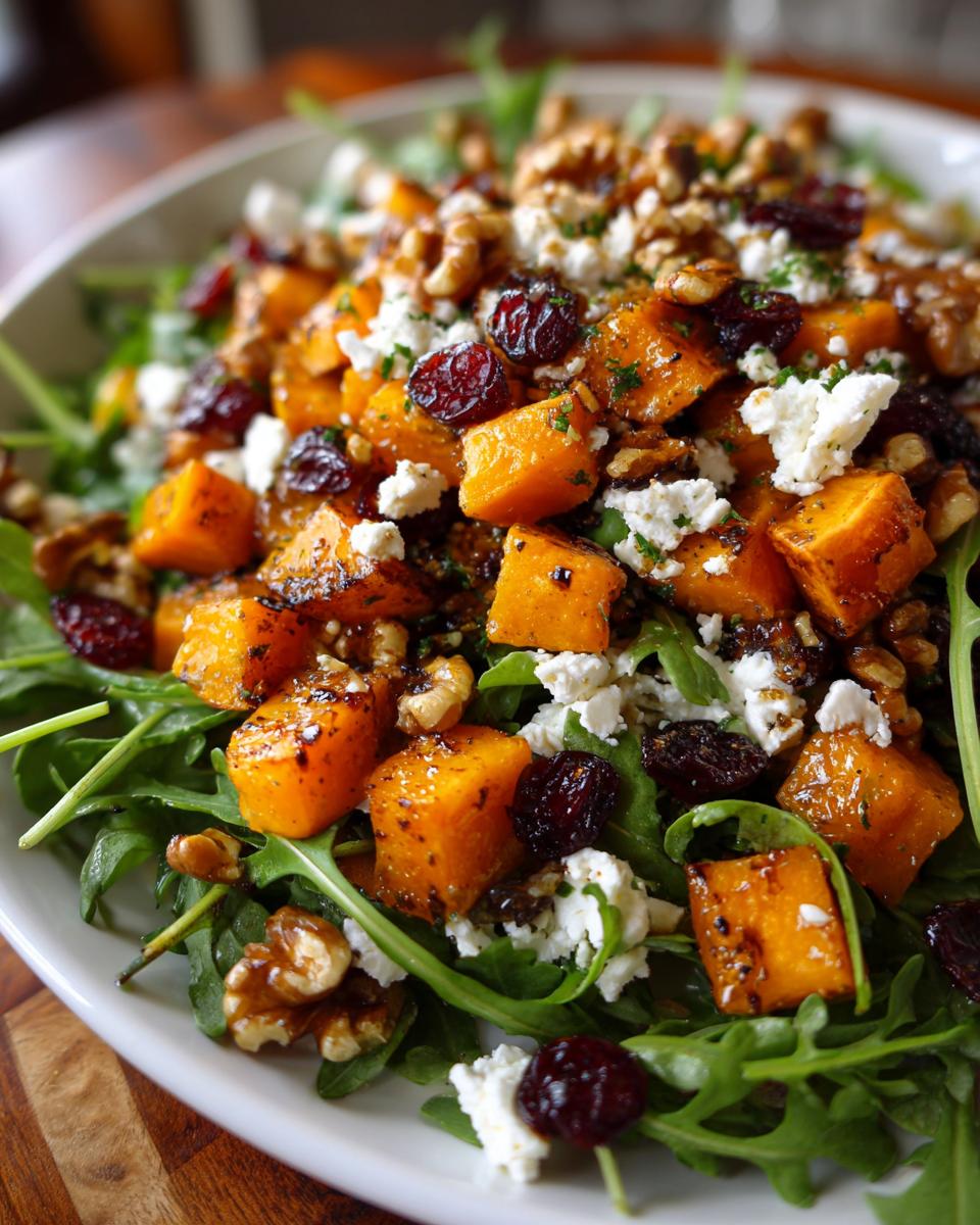 Amazing Butternut Squash Feta Salad: 1 Flavorful Bite 5 Butternut Squash Feta Salad - detail 1