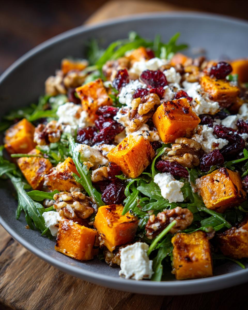 Amazing Butternut Squash Feta Salad: 1 Flavorful Bite 7 Butternut Squash Feta Salad - detail 3