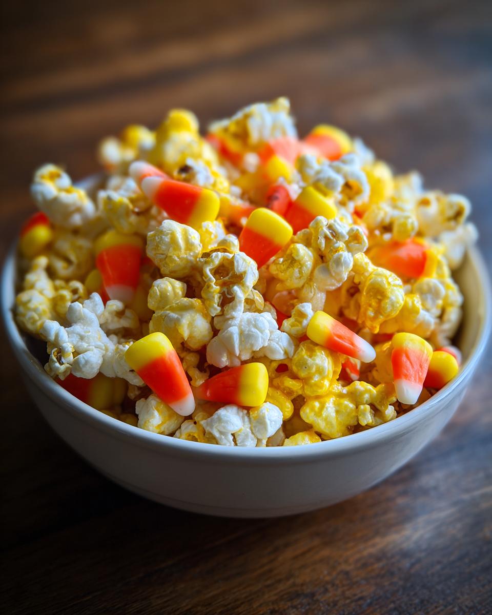 Amazing Candy Corn Popcorn in 20 Minutes 5 Candy Corn Popcorn - detail 1