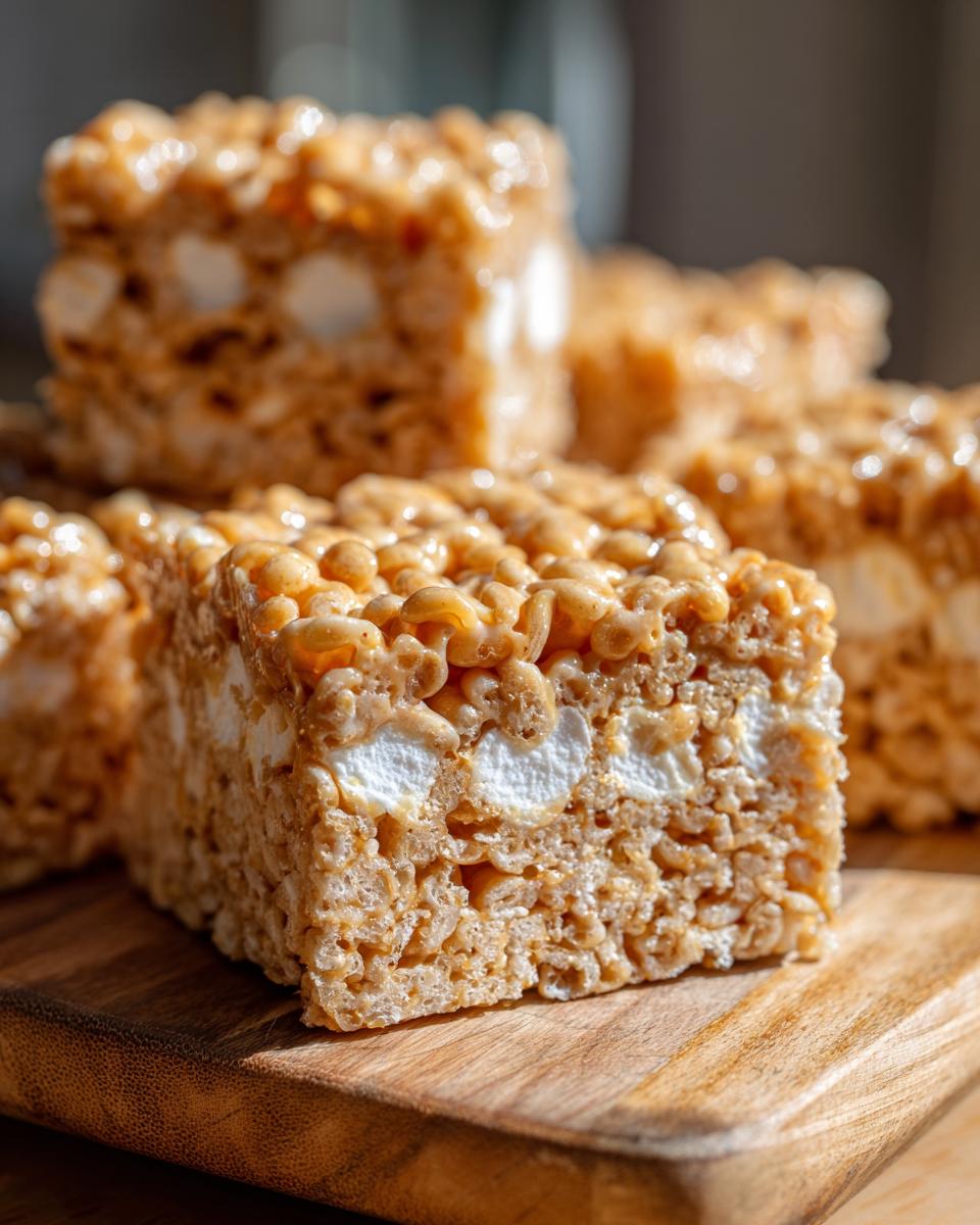 Ultimate Brown Butter Dulce de Leche Treats Dream 7 Caramel Brown Butter Dulce de Leche Rice Krispie Treats - detail 3