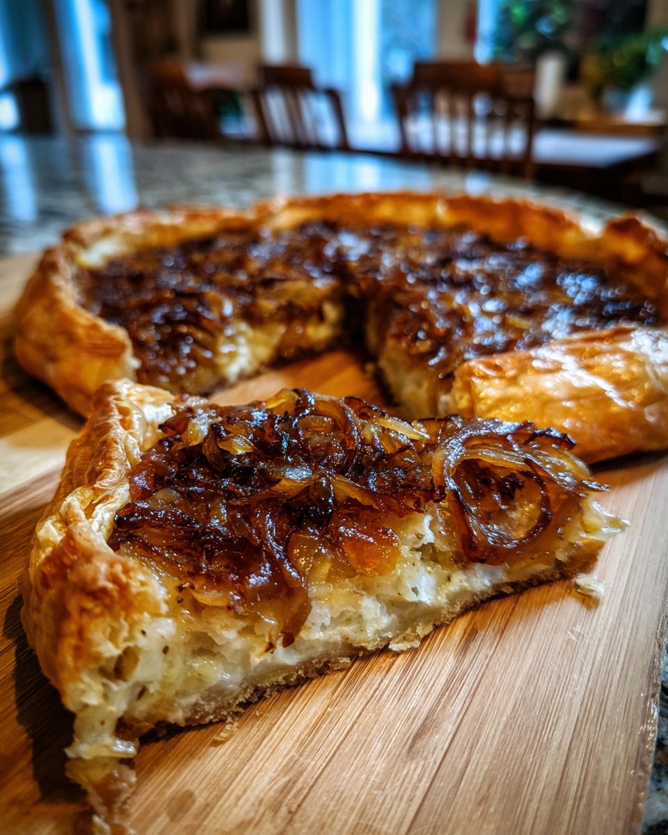 Magic Caramelized Onion Tart: 1 Hour to Bliss 5 Caramelized Onion Tart - detail 1