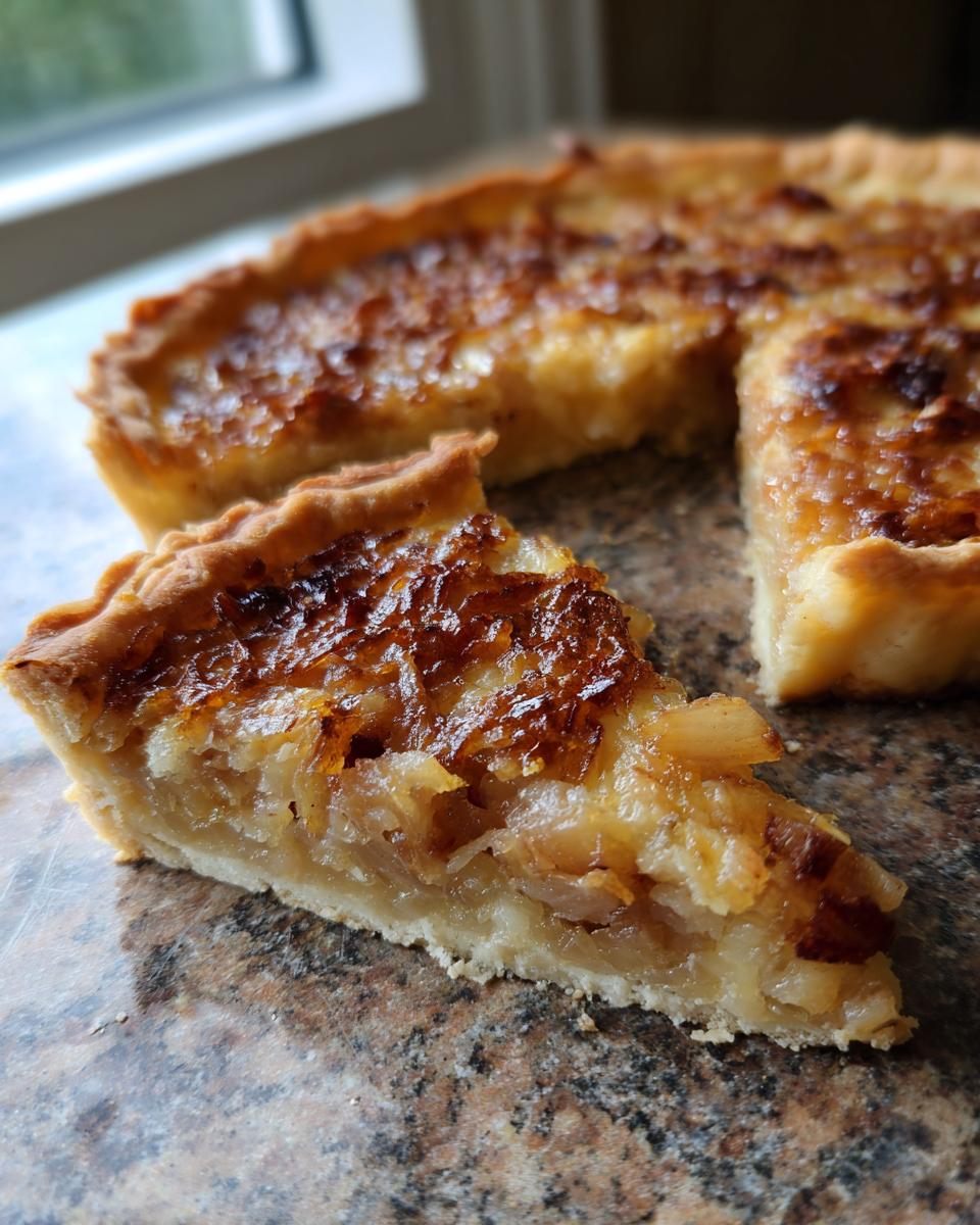 Magic Caramelized Onion Tart: 1 Hour to Bliss 7 Caramelized Onion Tart - detail 3