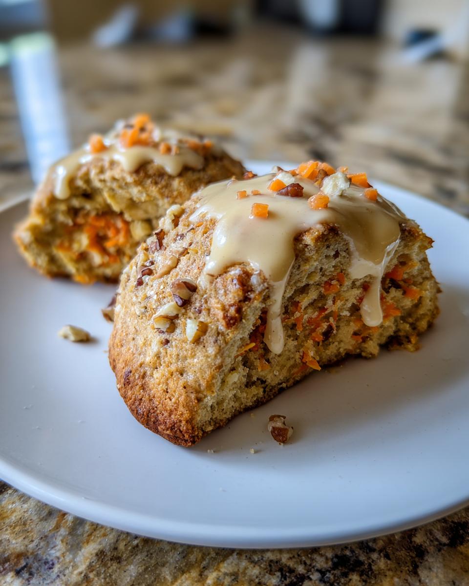 Chai Carrot Cake Scones: Easy Comfort 6 Chai Carrot Cake Scones - detail 2