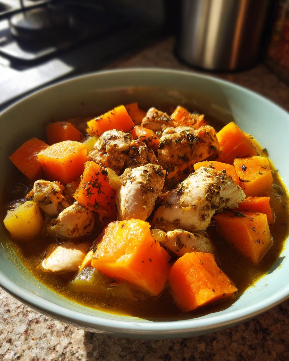 Amazing Chicken Stew with Butternut Squash 1st Try 5 Chicken Stew with Butternut Squash - detail 1