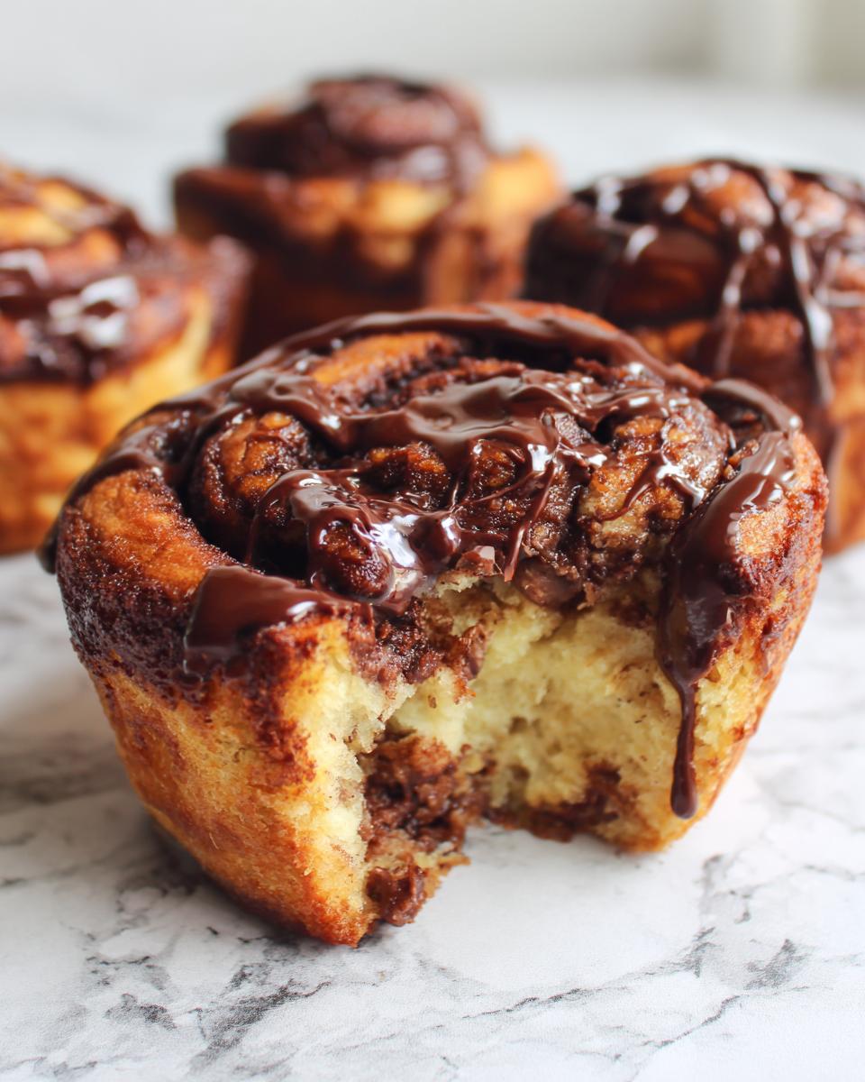 Amazing Chocolate Cinnamon Rolls: 9 Sensational Bites 6 Chocolate Cinnamon Rolls - detail 2