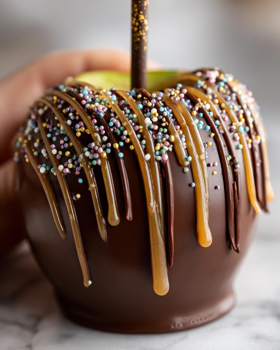 Amazing Chocolate Covered Caramel Apple Slices 7 Chocolate Covered Caramel Apple Slices - detail 3