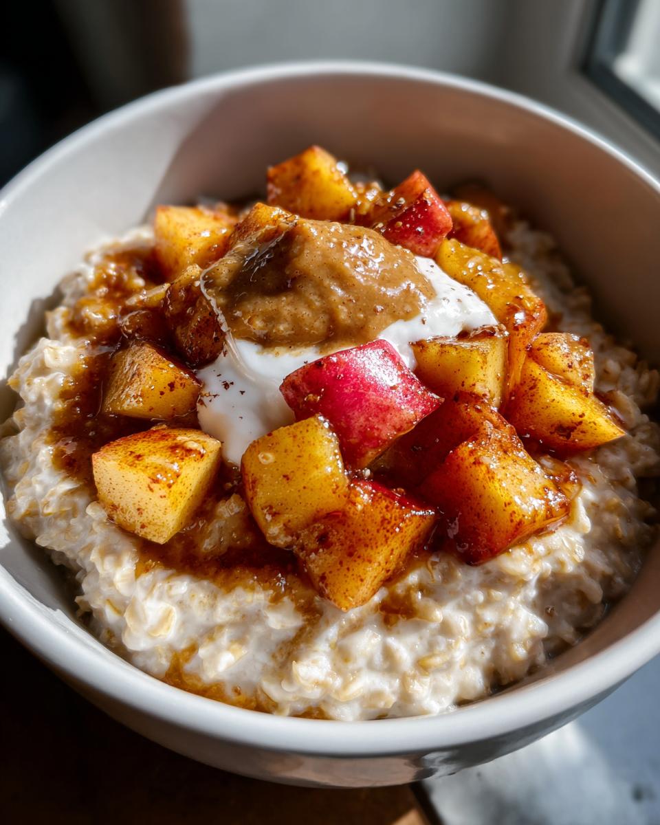 Cozy Cinnamon Apple Oatmeal Bowl: 20 Min Recipe 5 Cinnamon Apple Oatmeal Bowl - detail 2