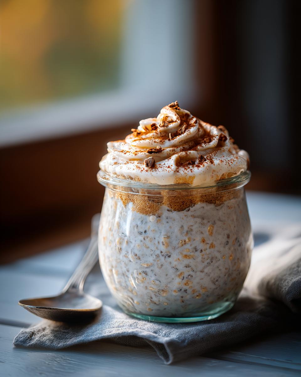 Amazing Cinnamon Roll Overnight Oats (5) 4 Cinnamon Roll Overnight Oats - detail 1