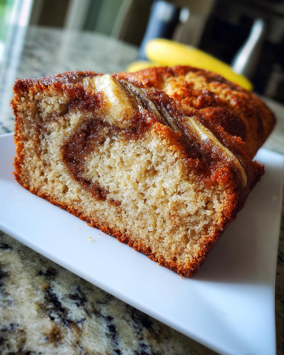 Amazing Cinnamon Swirl Banana Bread 1 Slice 5 Cinnamon Swirl Banana Bread - detail 2