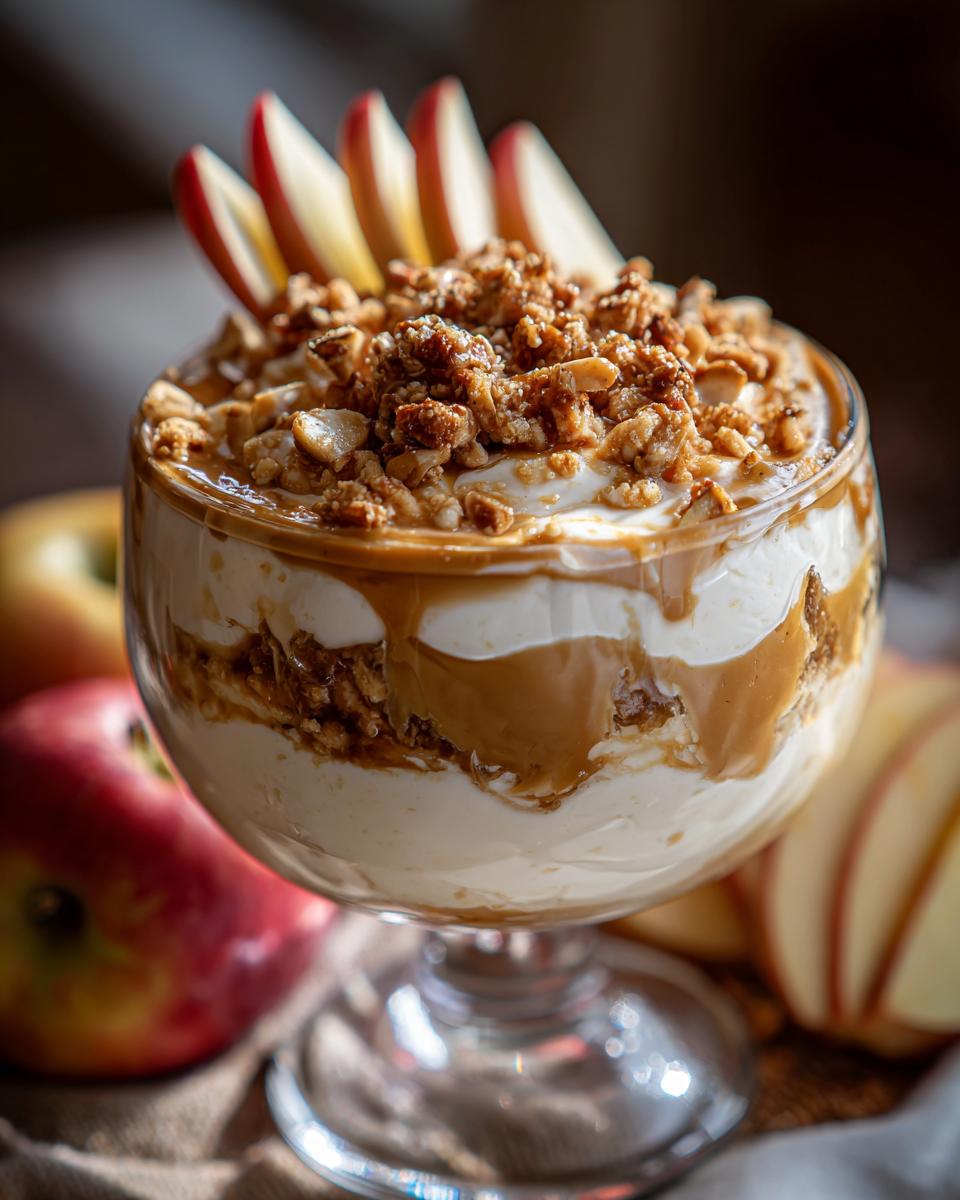 Amazing 15-Minute Cream Cheese Caramel Apple Dip 7 Cream Cheese Caramel Apple Dip with Toffee Bits - detail 3