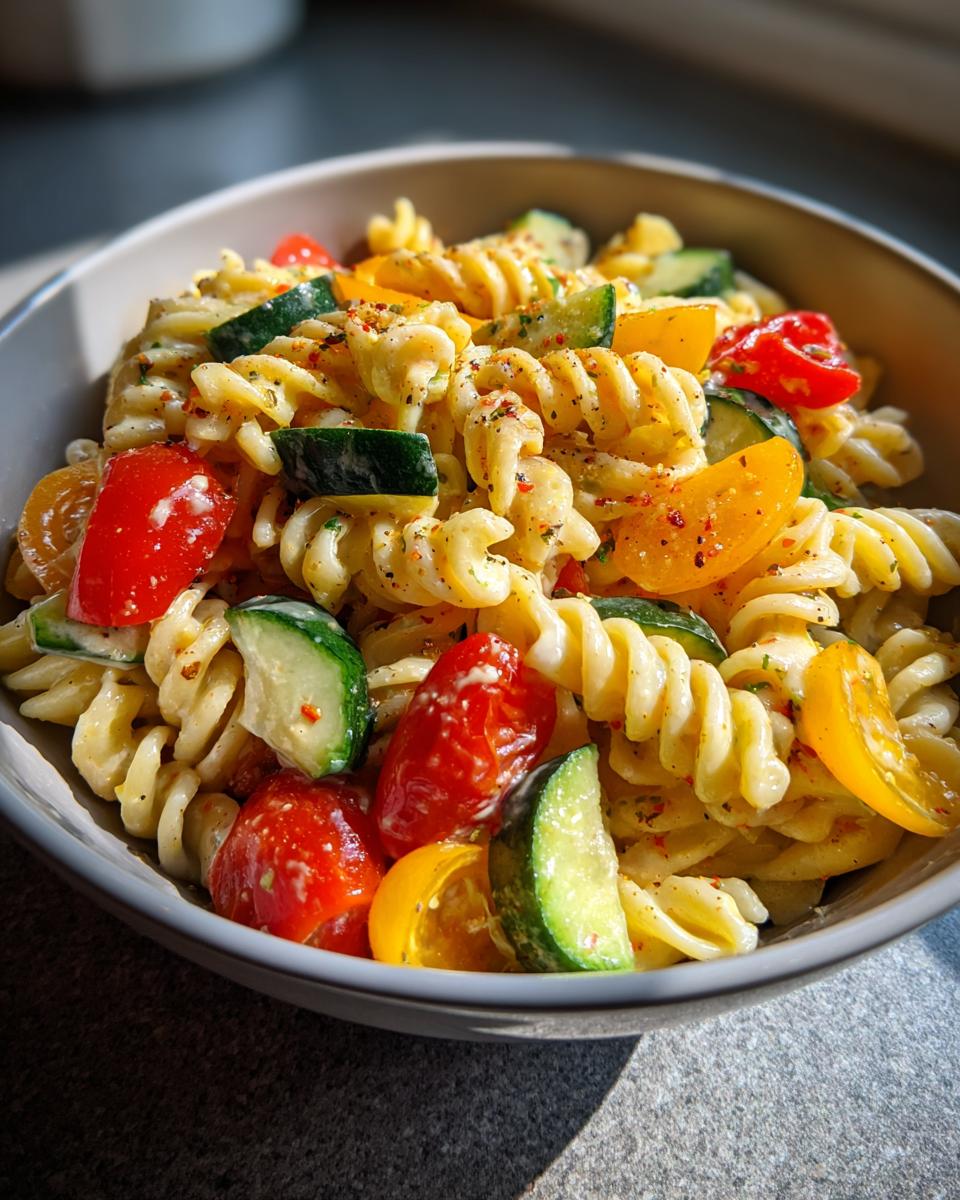 Divine Creamy Pasta Salad in 15 Minutes 6 Creamy Pasta Salad - detail 1