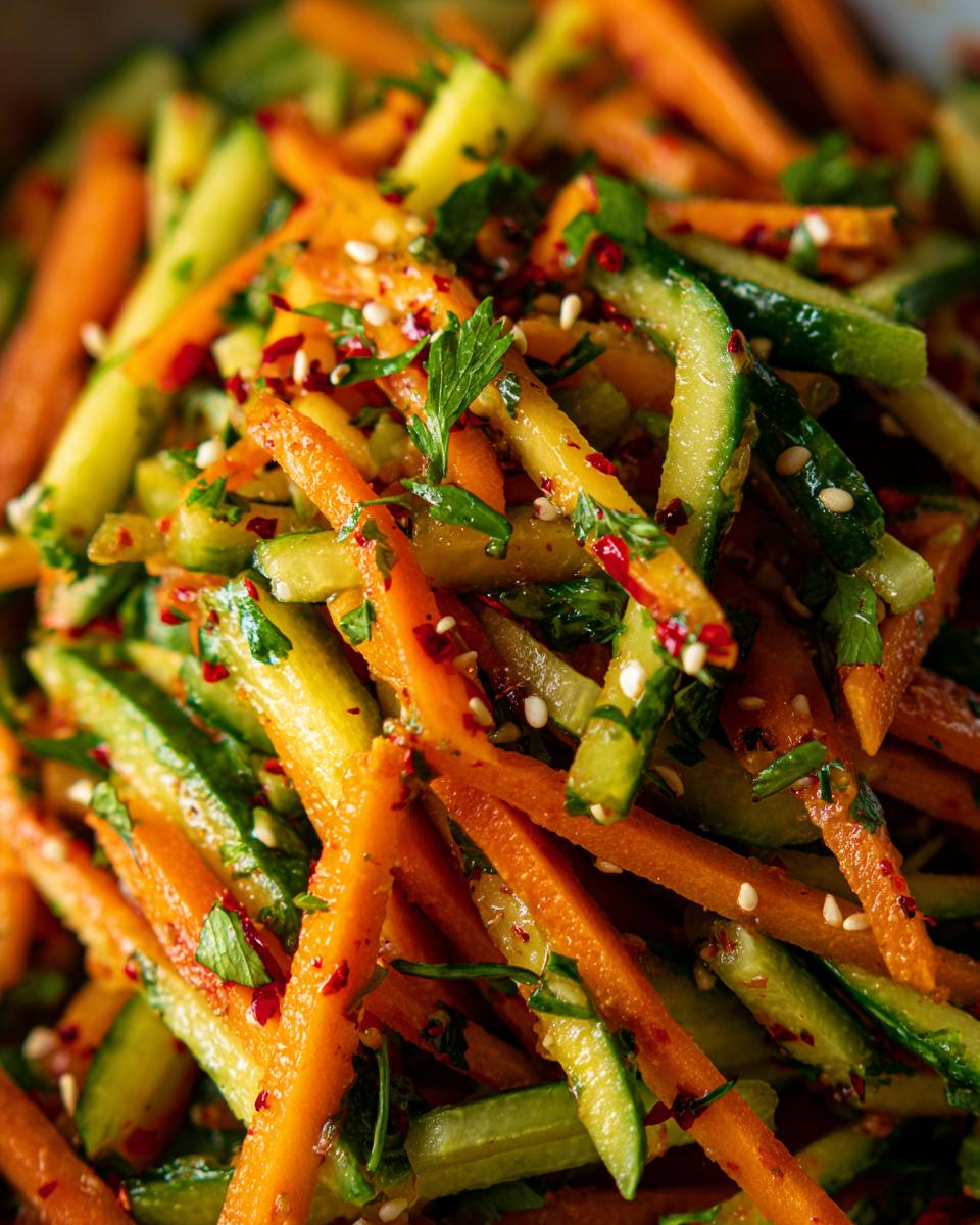Amazing Cucumber Carrot Salad in 15 Minutes 4 Cucumber Carrot Salad - detail 1