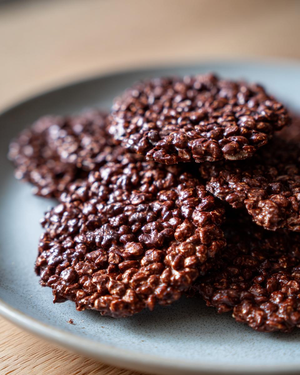 5 Easy Dark Chocolate Quinoa Crisps 5 Dark Chocolate Quinoa Crisps - detail 1