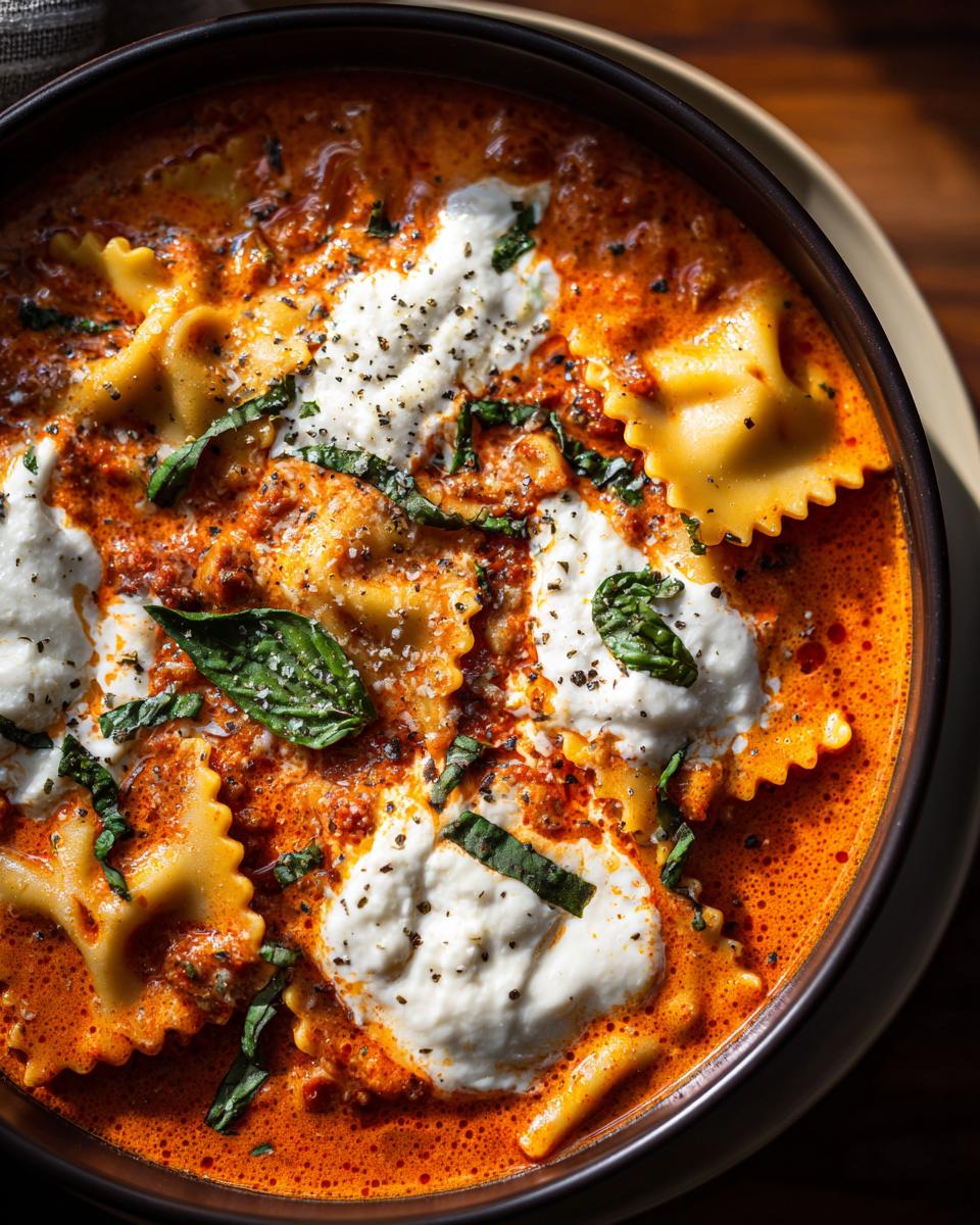 Easy Creamy Lasagna Soup: Hearty 1-Pot Delight 5 Easy Creamy Lasagna Soup - detail 1