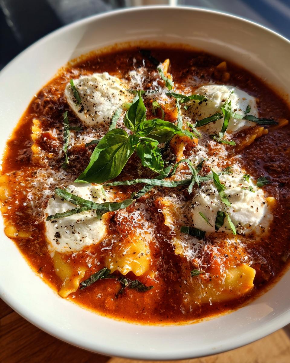 Easy Creamy Lasagna Soup: Hearty 1-Pot Delight 6 Easy Creamy Lasagna Soup - detail 2