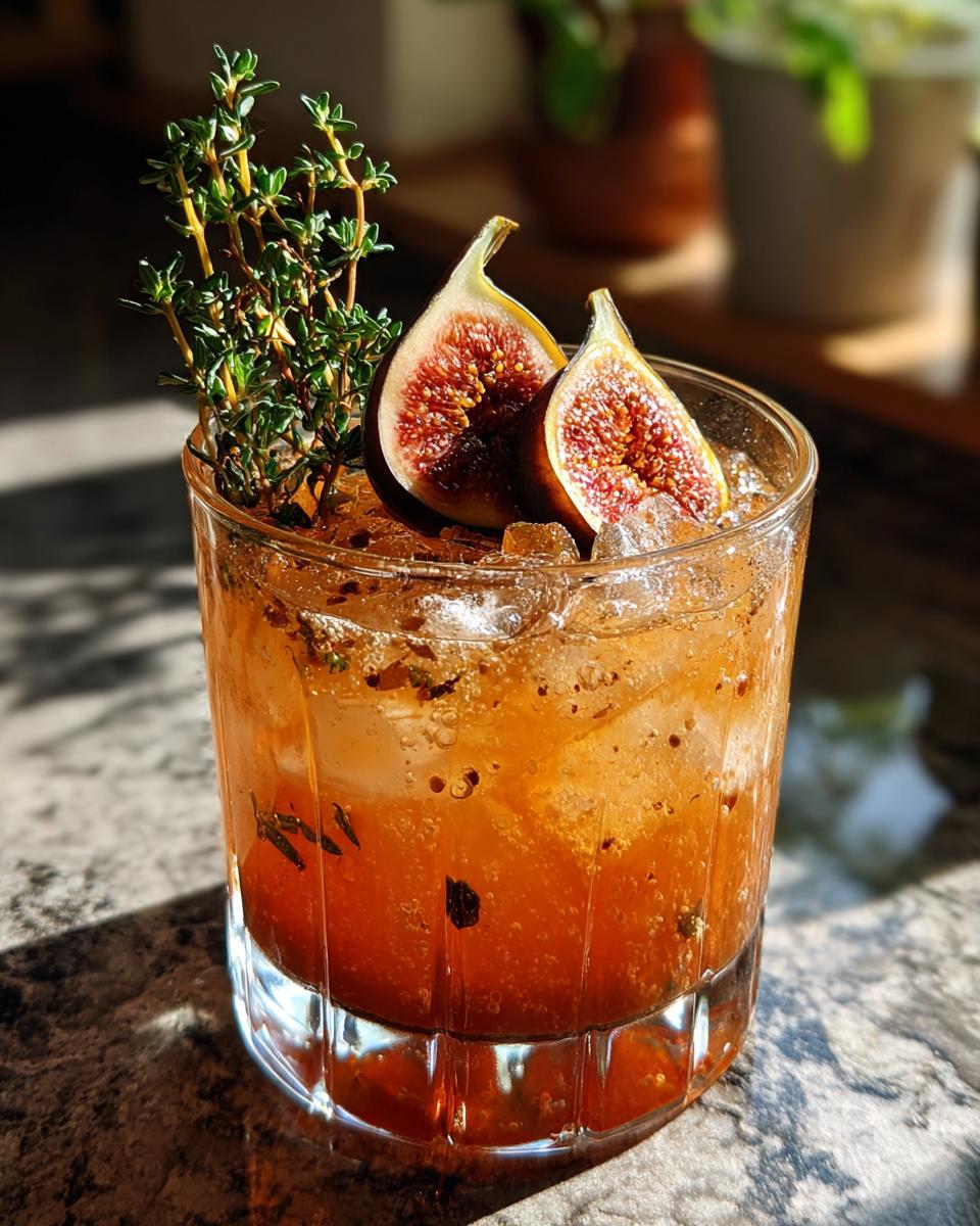 Amazing 5-min Fig and Thyme Gin Smash 4 Fig and Thyme Gin Smash - detail 1