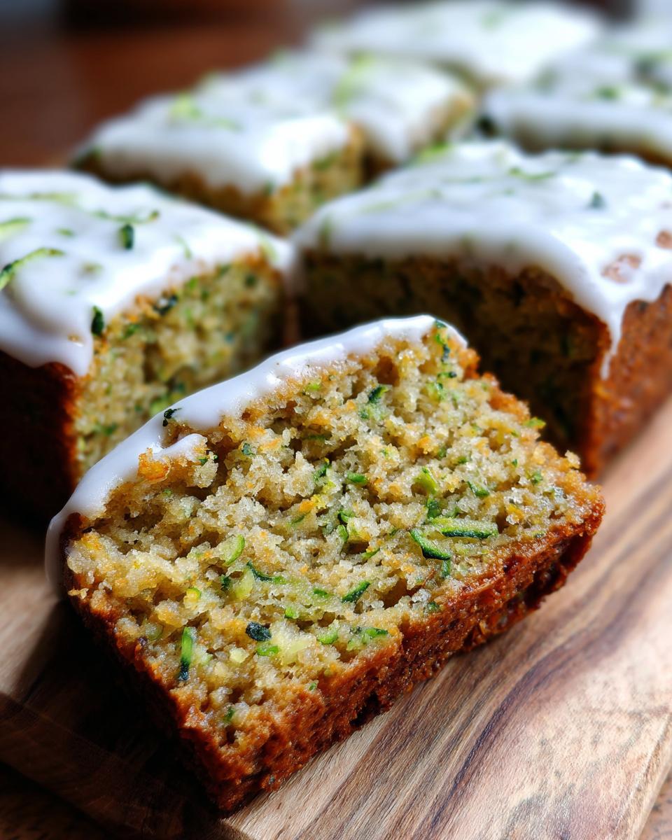 Frosted Zucchini Spice Bars: 1 Amazing Secret 7 Frosted Zucchini Spice Bars 1 Amazing Secret - detail 3