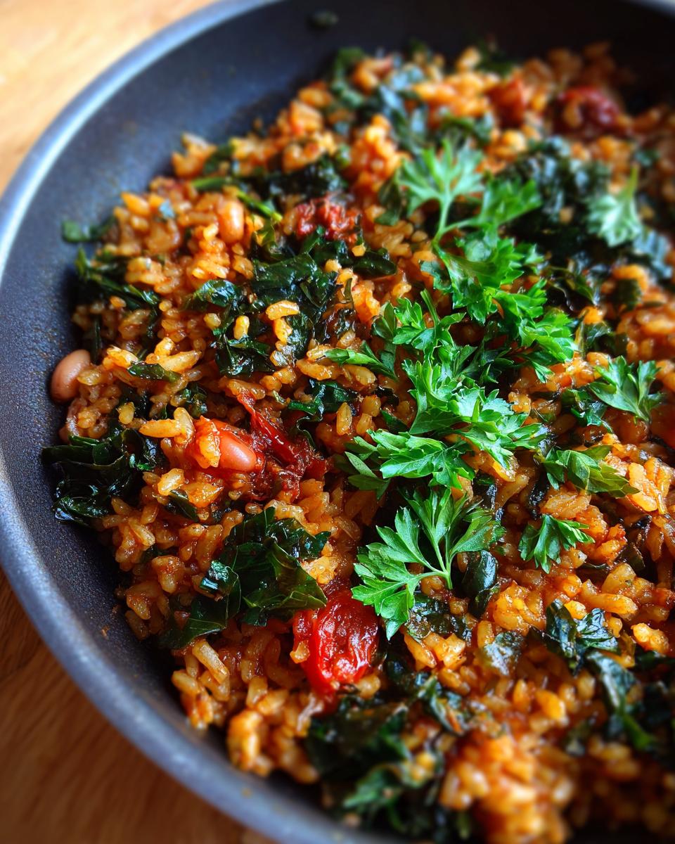 Healthy Mediterranean Rice 20 Min Magic 5 Healthy Mediterranean Rice and Beans - detail 2