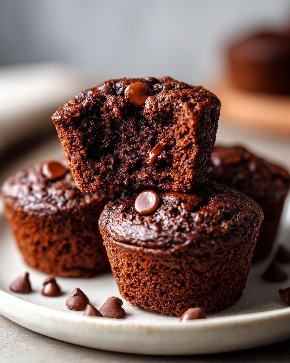 Amazing Healthy & Moist Chocolate Zucchini Muffins 5 Healthy & Moist Chocolate Zucchini Muffins - detail 2