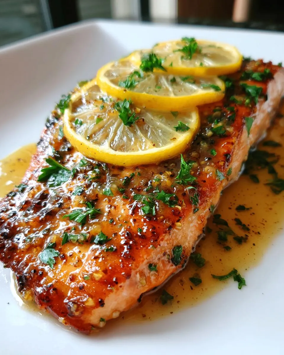 Melt-in-Mouth Honey Garlic Butter Baked Salmon 6 Honey Garlic Butter Baked Salmon - detail 2