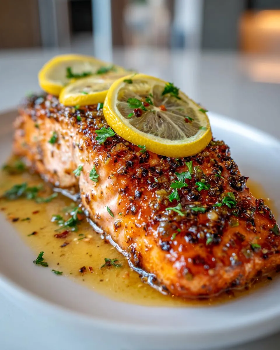 Melt-in-Mouth Honey Garlic Butter Baked Salmon 7 Honey Garlic Butter Baked Salmon - detail 3