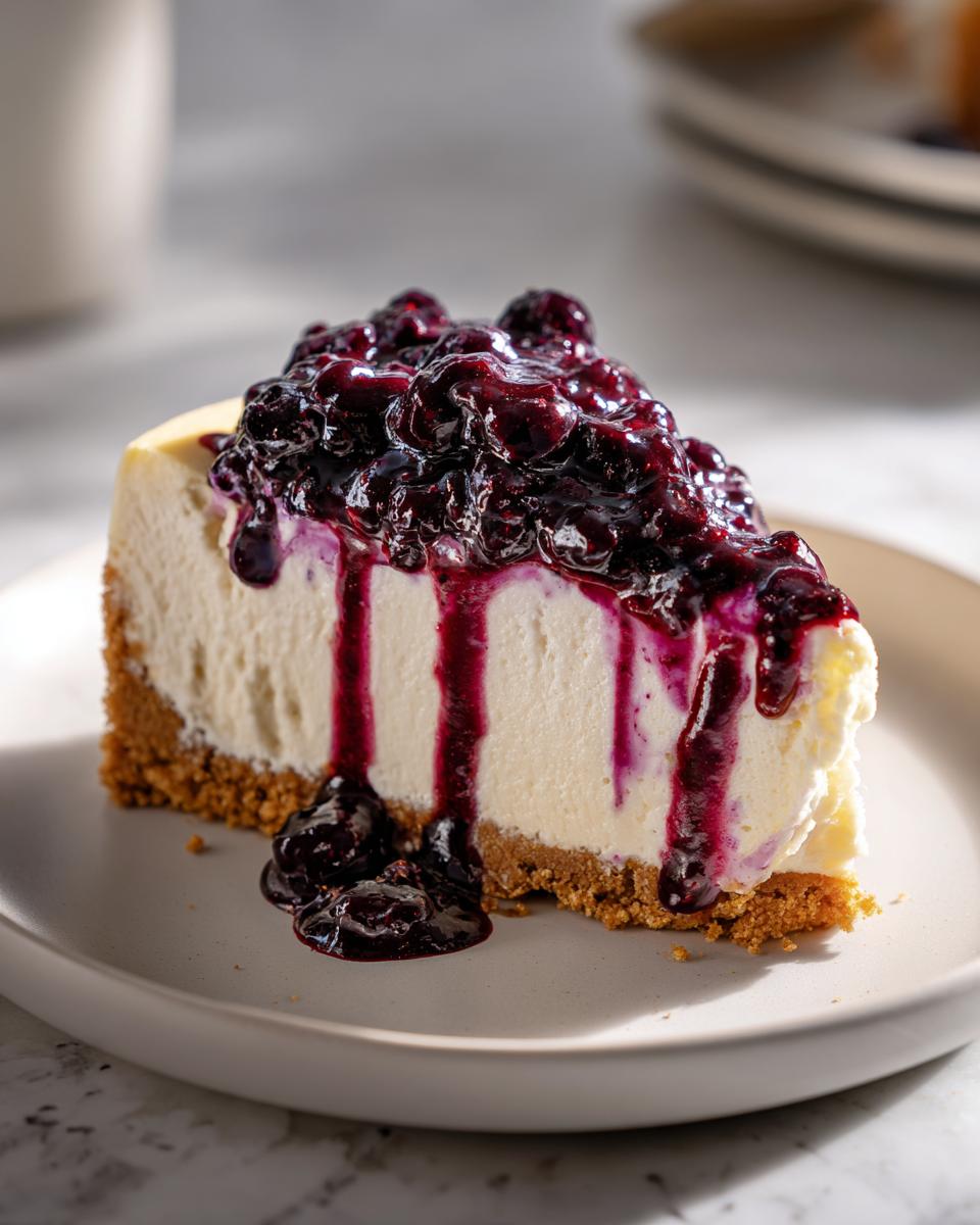 Amazing Mulberry & Earl Grey Cheesecake Delight 4 Mulberry & Earl Grey Cheesecake (Baked) - detail 1