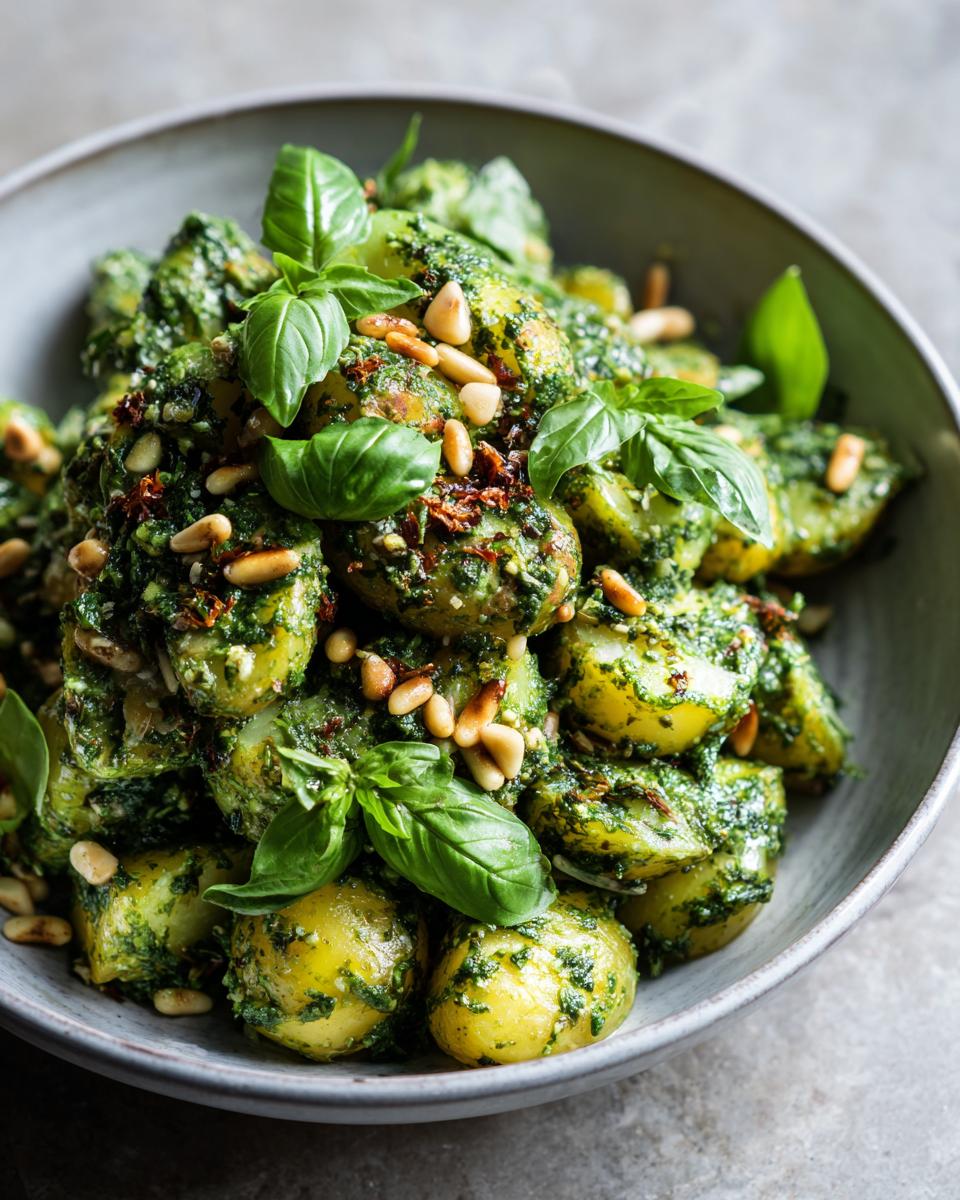 Amazing Pesto Potato Salad: 3 Flavorful Tips 5 Pesto Potato Salad - detail 2