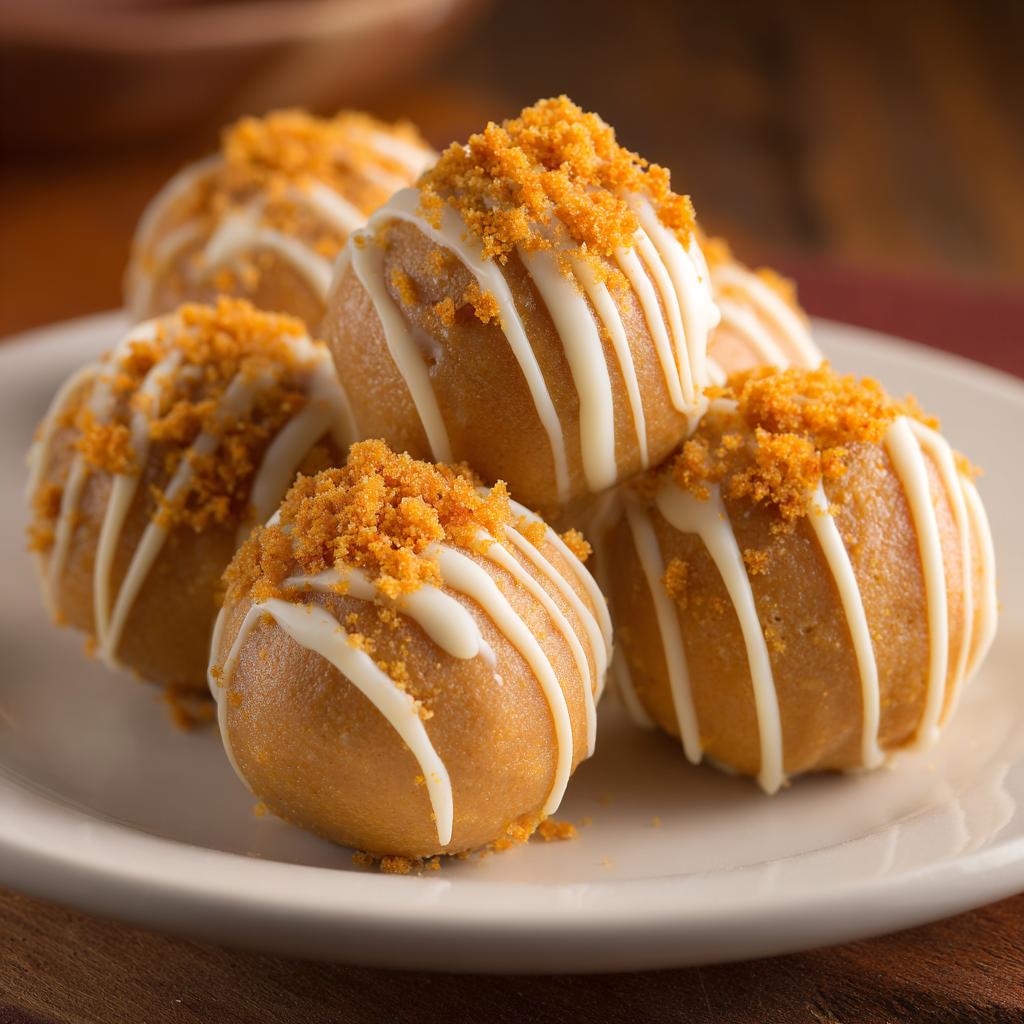 Amazing Pumpkin Cheesecake Truffles Recipe 4 Pumpkin Cheesecake Truffles - detail 1