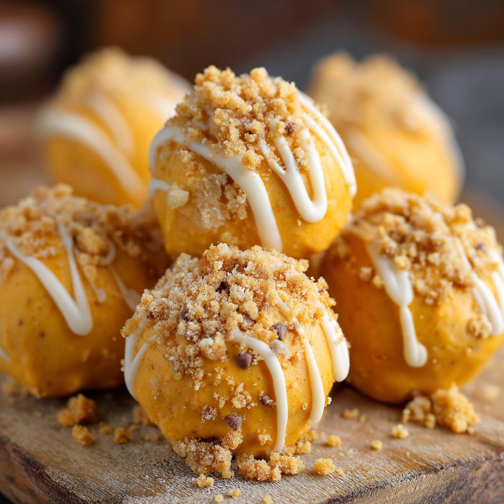 Amazing Pumpkin Cheesecake Truffles Recipe 5 Pumpkin Cheesecake Truffles - detail 2