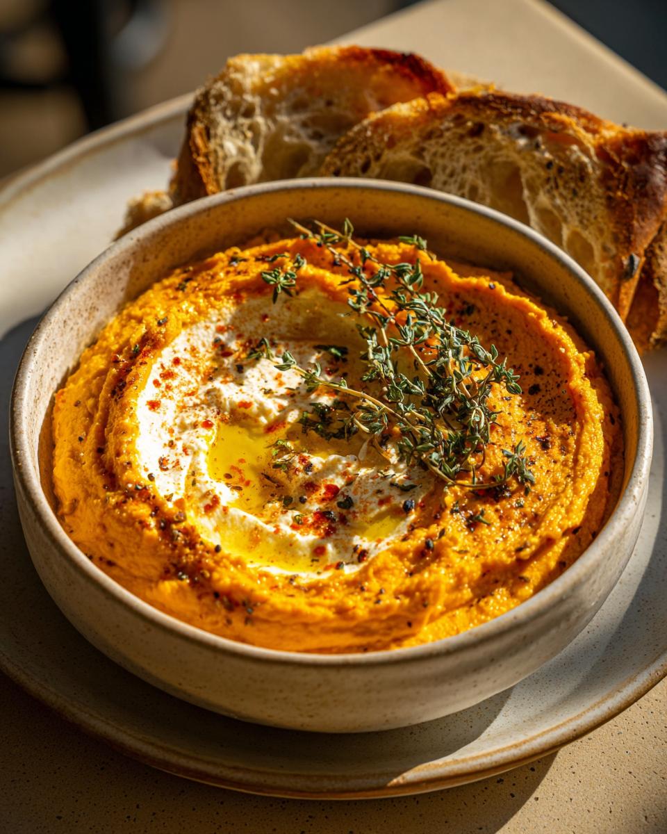 Amazing Pumpkin Whipped Feta Dip with 1 Bite 6 Pumpkin Whipped Feta Dip - detail 2