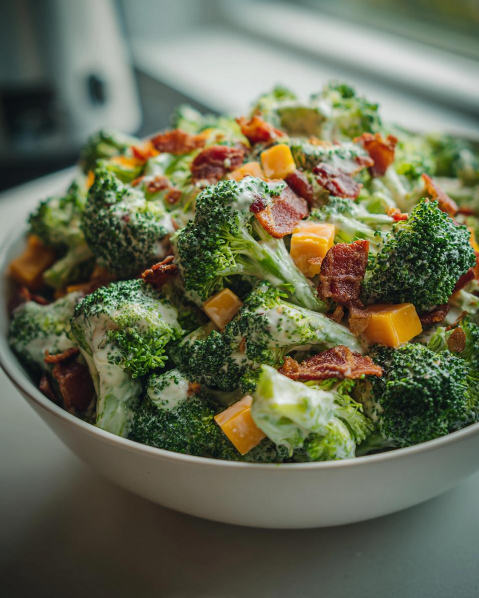 Quick Broccoli Ranch Salad: 30-Min Marvel 4 Quick Broccoli Ranch Salad - detail 1