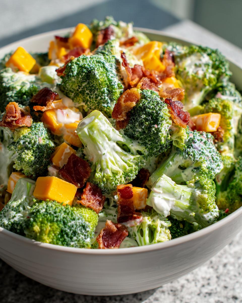 Quick Broccoli Ranch Salad: 30-Min Marvel 5 Quick Broccoli Ranch Salad - detail 2