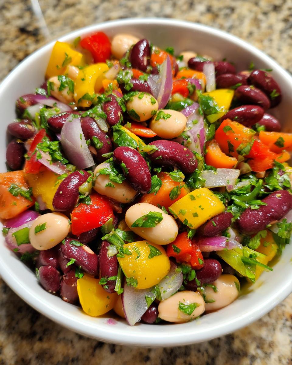 Rainbow Bean Salad: 5 Great Reasons You'll Love It 4 Rainbow Bean Salad: A Vibrant & Healthy Recipe - detail 1