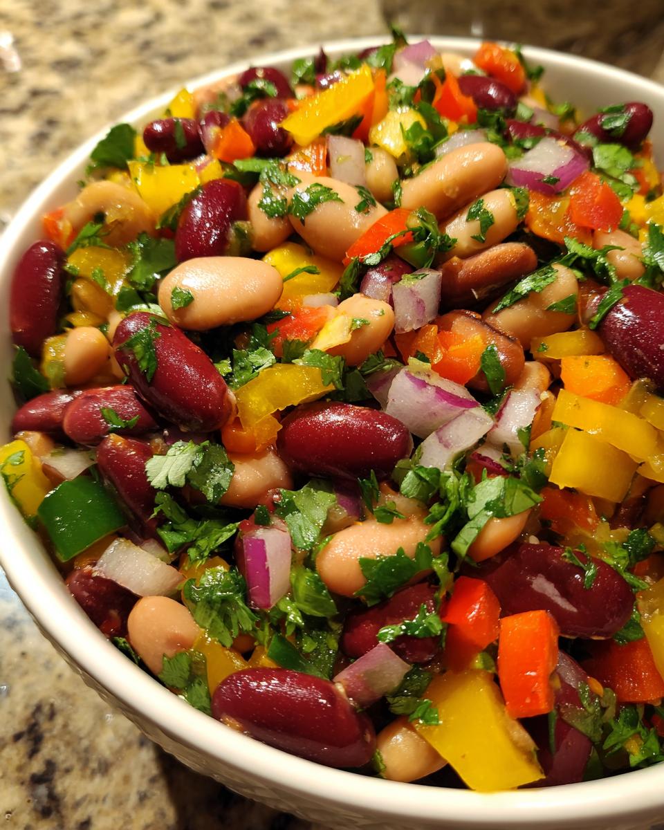 Rainbow Bean Salad: 5 Great Reasons You'll Love It 5 Rainbow Bean Salad: A Vibrant & Healthy Recipe - detail 2