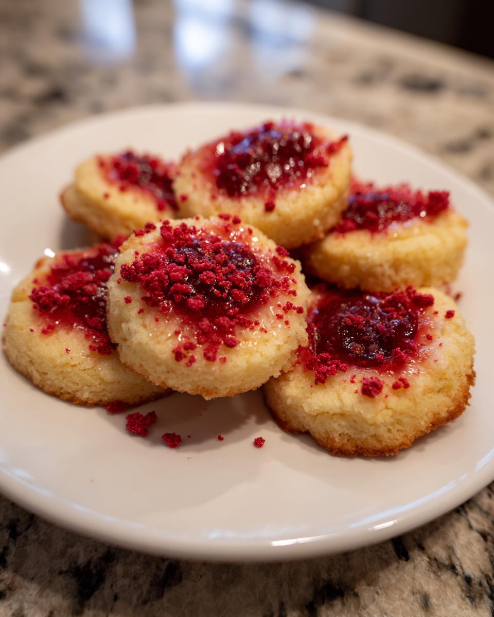 Amazing Raspberry Shortbread Cookies: Quick & Sweet 6 Raspberry Shortbread Cookies - detail 2