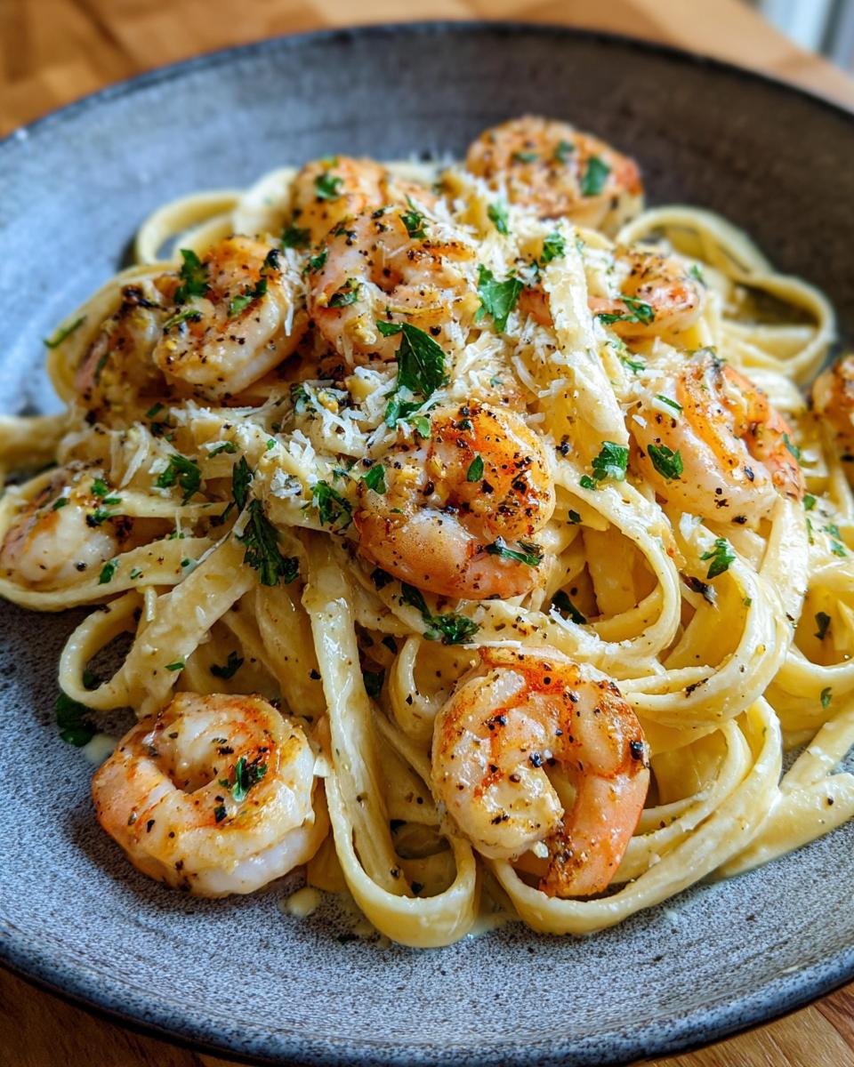 Shrimp Alfredo: 35 Min Creamy Comfort 5 Shrimp Alfredo - detail 1