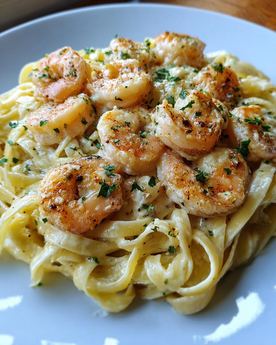 Shrimp Alfredo: 35 Min Creamy Comfort 6 Shrimp Alfredo - detail 2