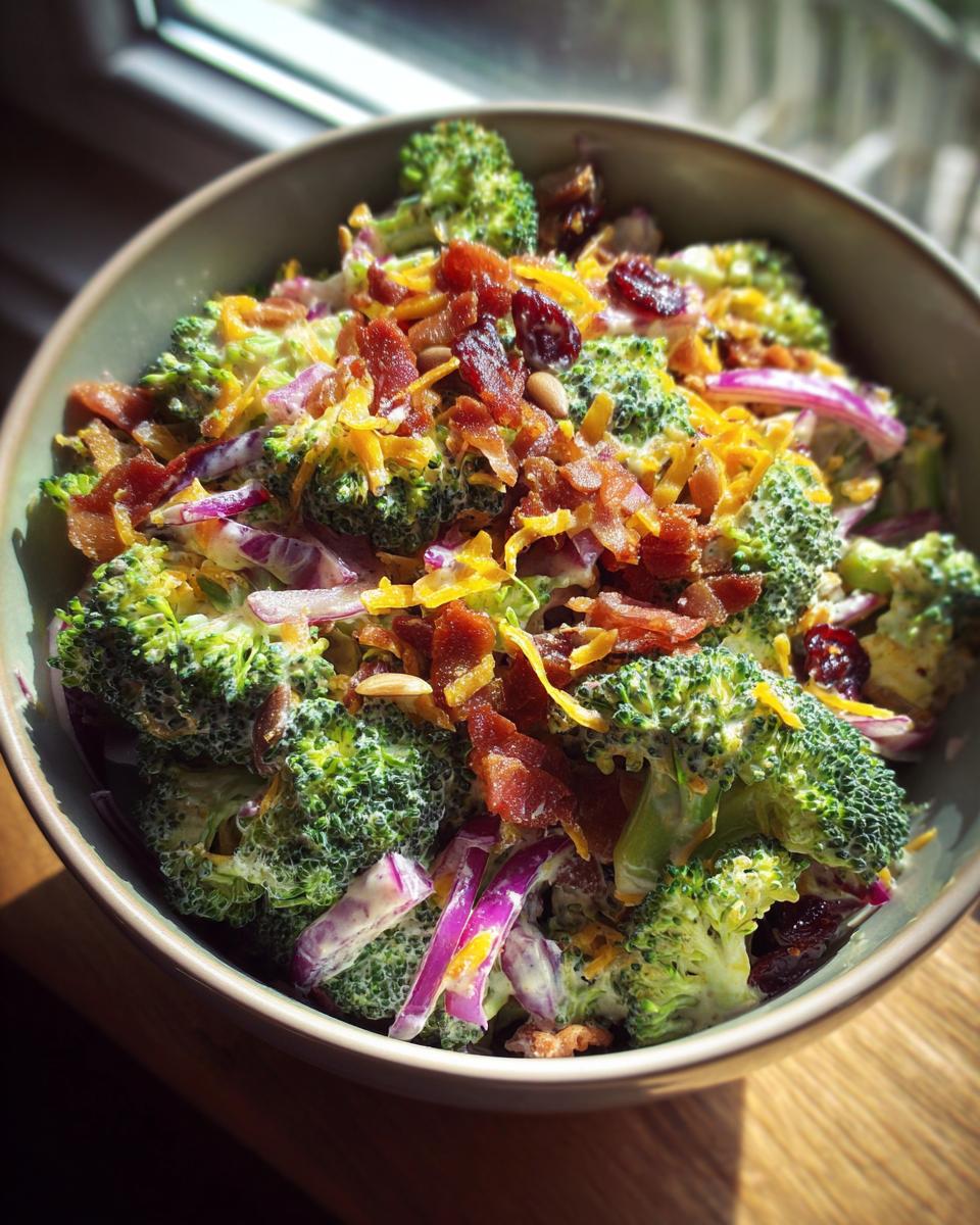 Amazing Broccoli Salad: 5 Star Family Favorite 4 The Best Broccoli Salad : Crunchy Family Favorite - detail 1
