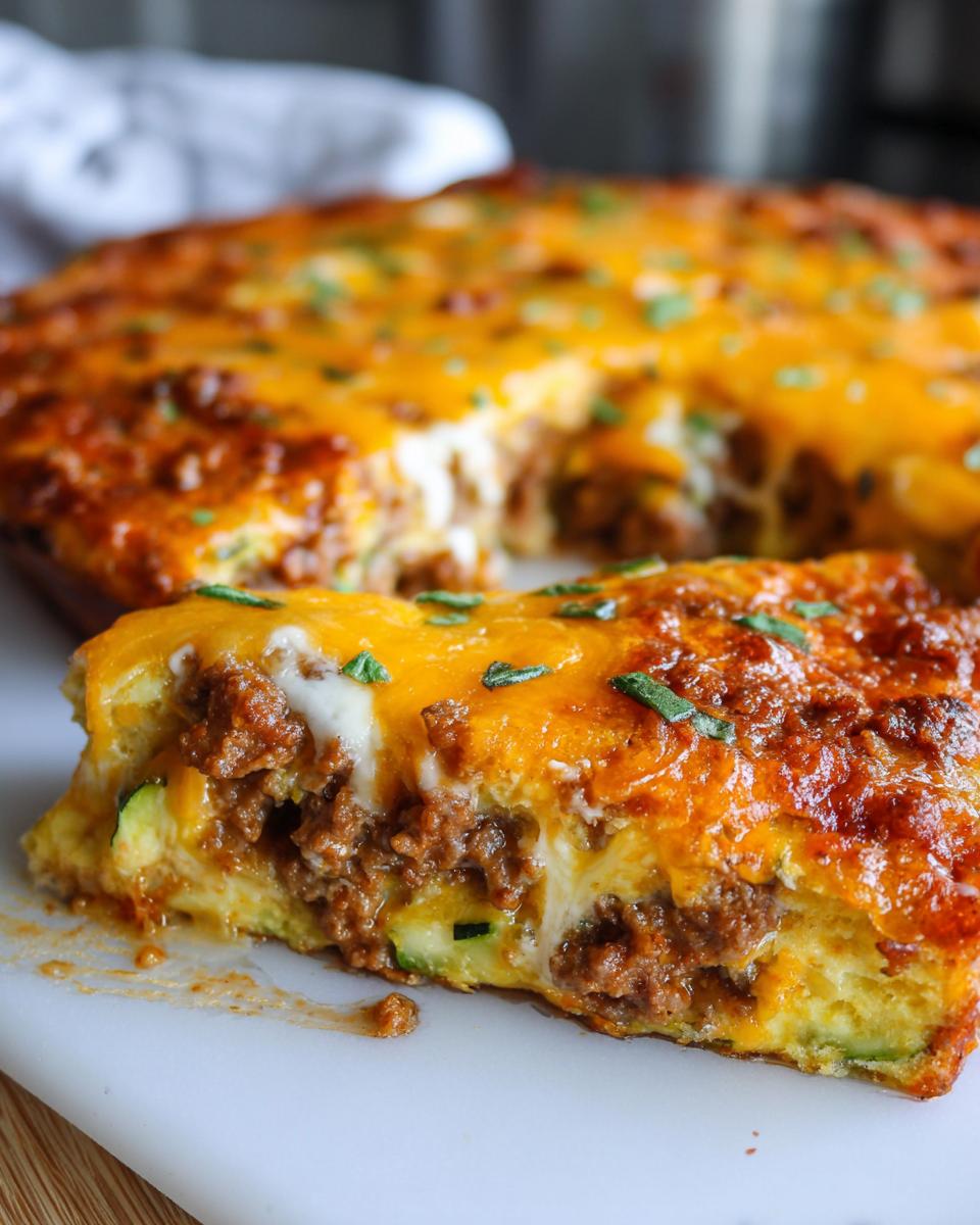 Amazing Zucchini Pizza Casserole: 1 Hour Delight 6 Zucchini Pizza Casserole - detail 2
