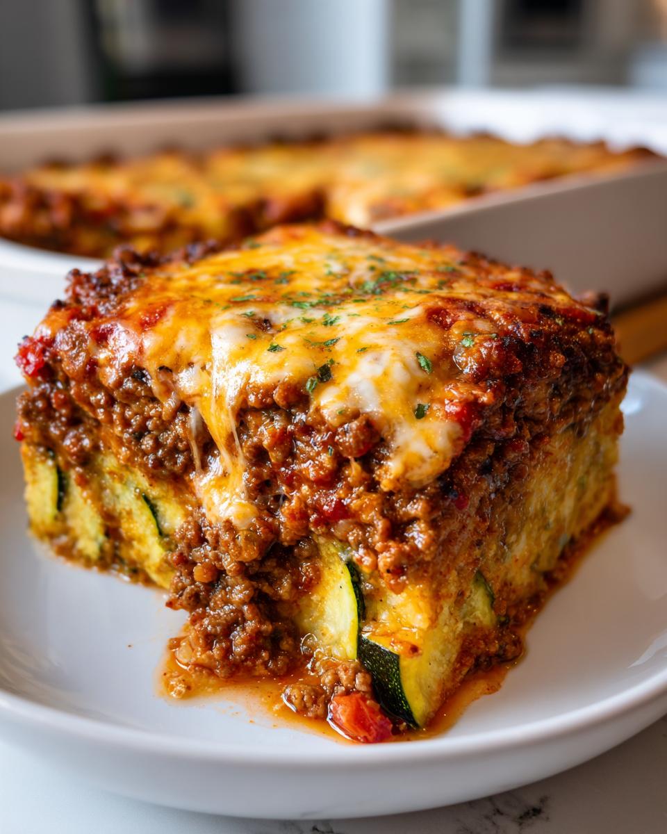 Amazing Zucchini Pizza Casserole: 1 Hour Delight 7 Zucchini Pizza Casserole - detail 3