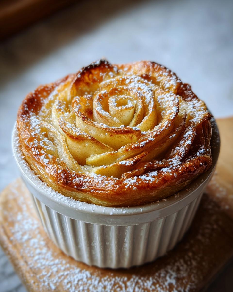 Stunning 2 Baked Apple Roses 5 Baked Apple Roses - detail 2