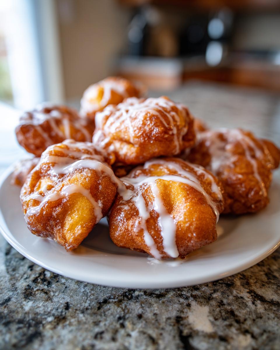 Amazing Chef John's Apple Fritters: 1 Perfect Bite 4 Chef John's Apple Fritters - detail 1