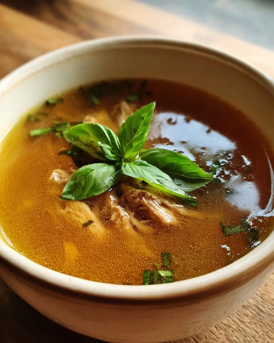 Ultimate Chicken Broth in a Slow Cooker Magic 4 Chicken Broth in a Slow Cooker - detail 1