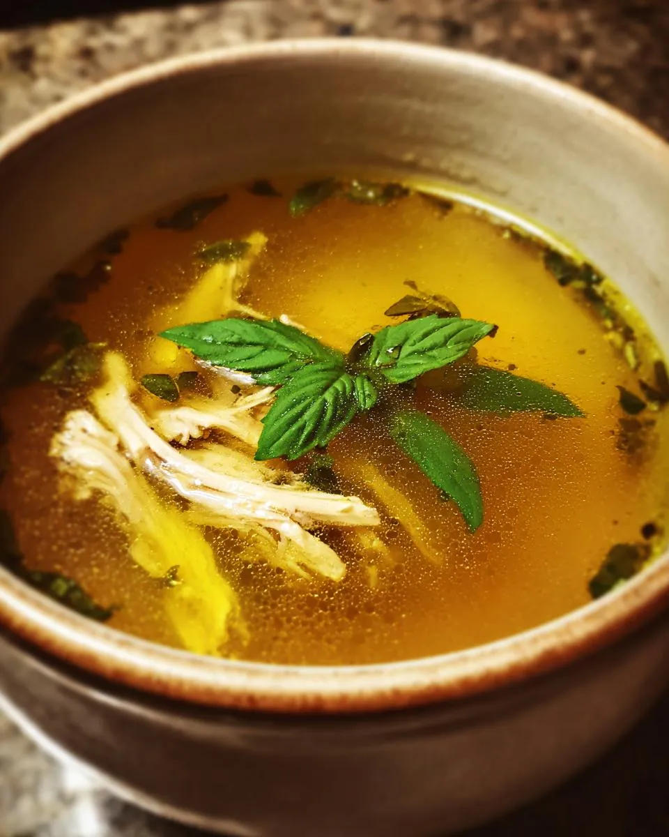 Ultimate Chicken Broth in a Slow Cooker Magic 5 Chicken Broth in a Slow Cooker - detail 2