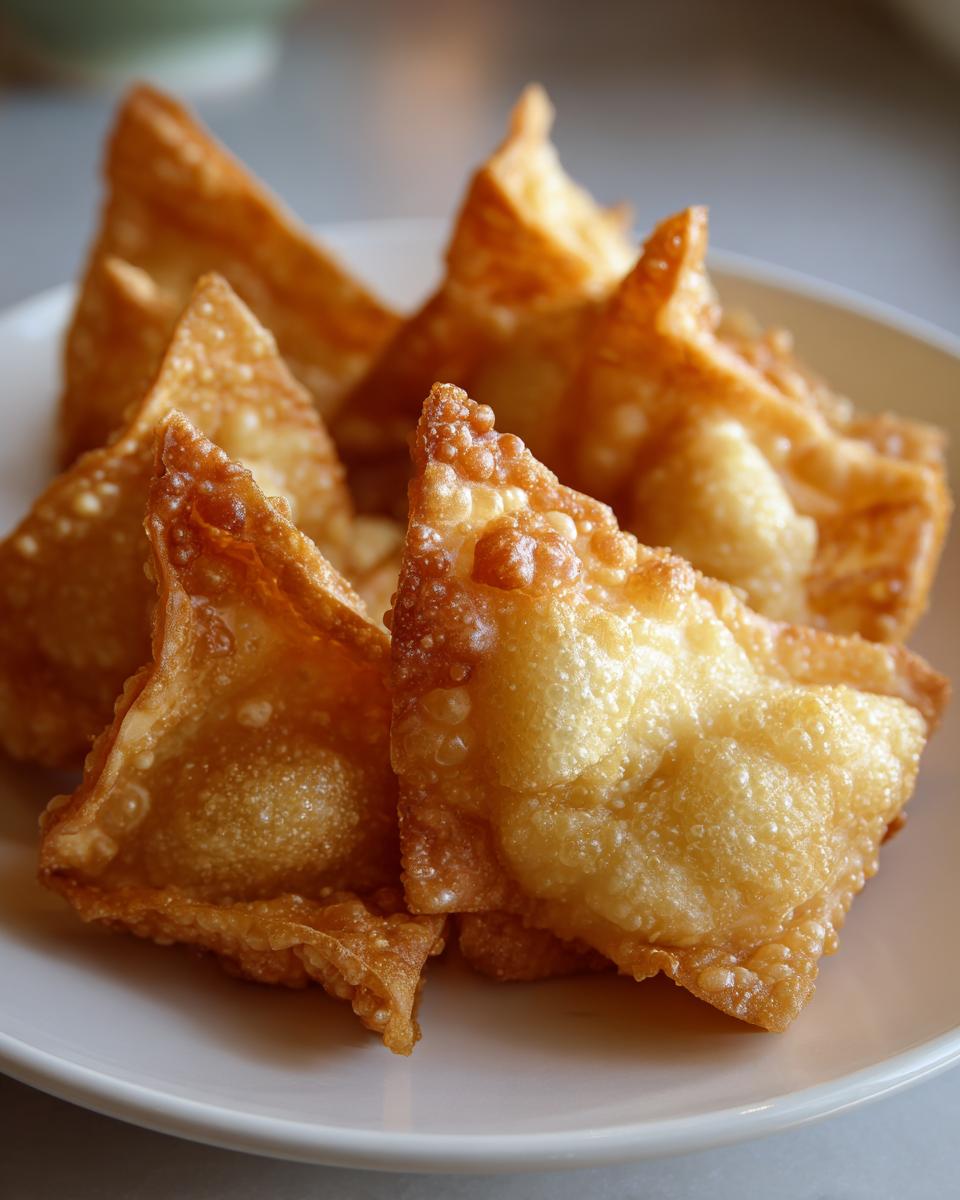 Amazing Cream Cheese Wontons: 4 Easy Steps 4 Cream Cheese Wontons - detail 1