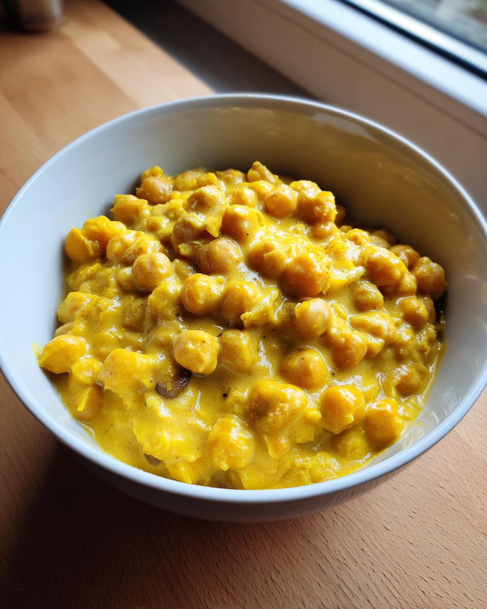 Amazing 5-min Creamy Chickpea Curry 5 Creamy Chickpea Curry (No Oil) - detail 2