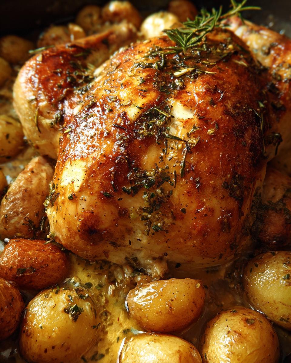 Amazing Creamy Lemon and Herb Pot Roasted Chicken 5 Creamy Lemon and Herb Pot Roasted Chicken - detail 1