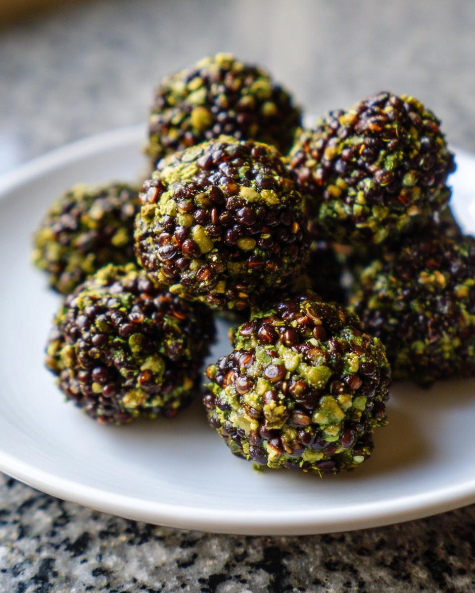 Amazing 20-Minute Crunchy Matcha Quinoa Bites 4 Crunchy Matcha Quinoa Bites - detail 1