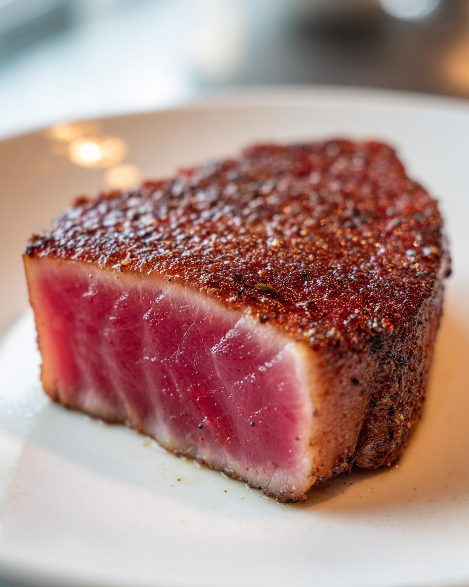 Amazing 6-Minute Ginger Soy Tuna Steak 6 Ginger Soy Tuna Steak (Low Sodium, No Oil) - detail 2