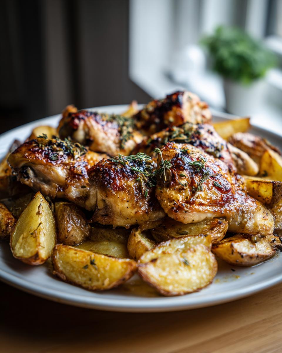 Amazing Greek Lemon Chicken & Potatoes 5 Greek Lemon Chicken and Potatoes - detail 1